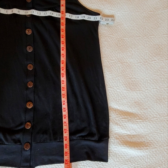 Janette Plus U.S.A Women's Tank Top Trappy Back Color Black Size 3XL NWOT - Picture 12 of 12